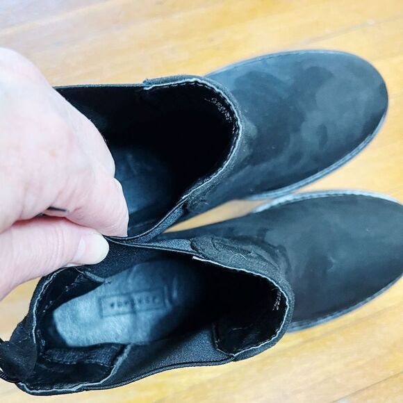 Topshop Blitz heeled ankle boot in black - Picture 5 of 8